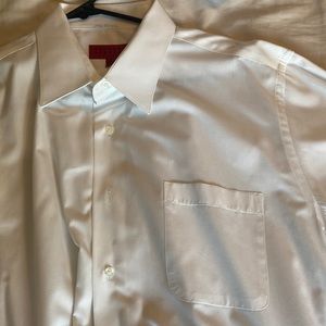 White dress button down